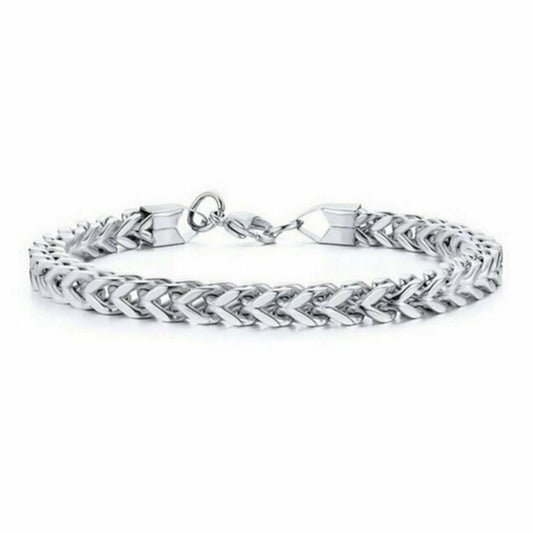 Lourvain Stainless Steel Chain Bracelet