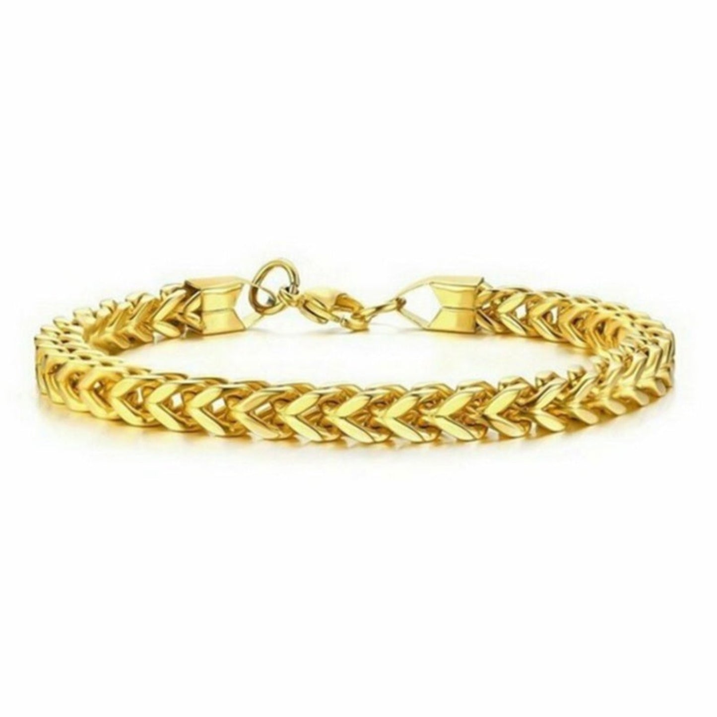 Lourvain Stainless Steel Chain Bracelet