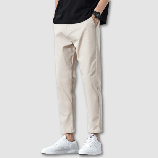 Lourvain Cropped Casual Pants