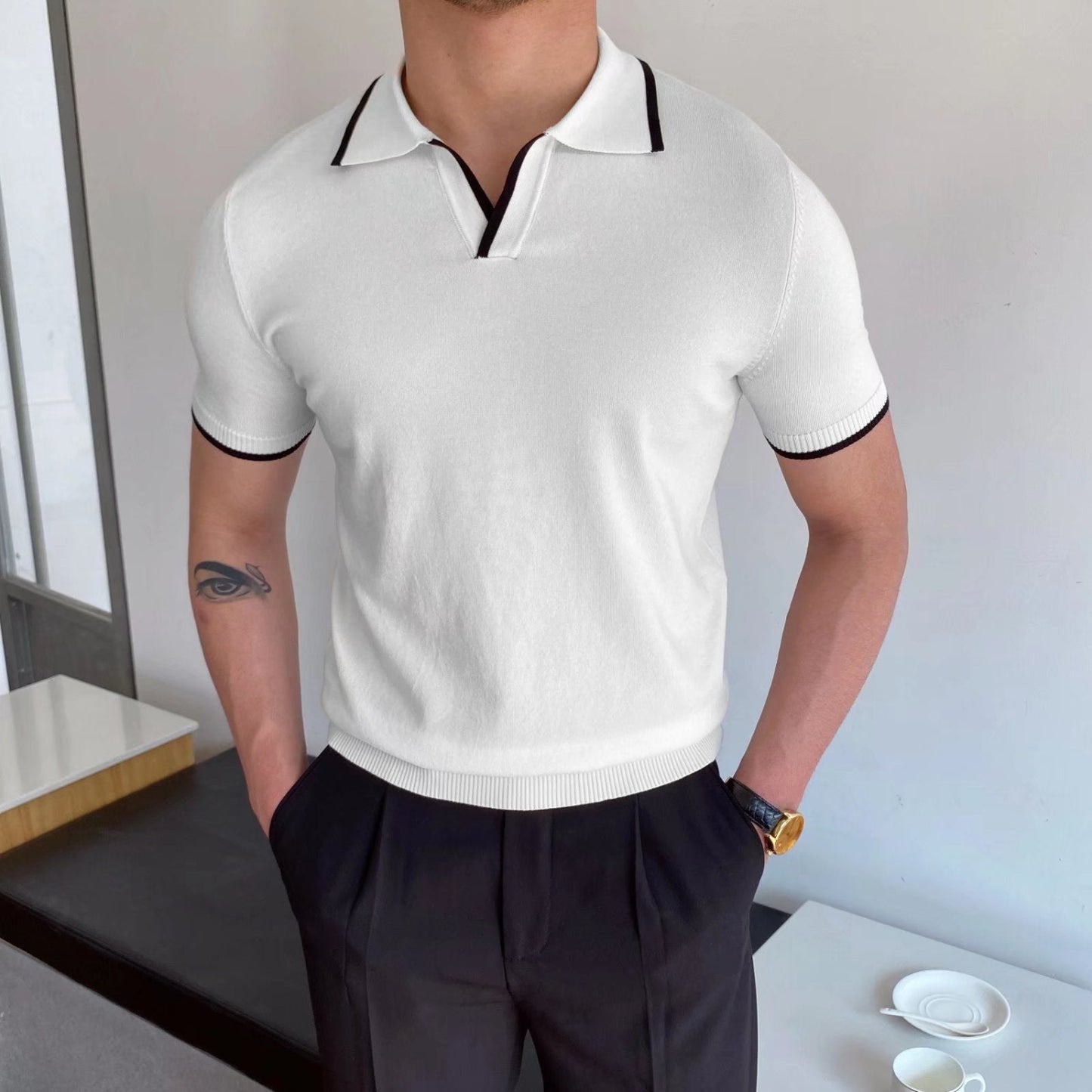 Lourvain Casual Polo Shirt